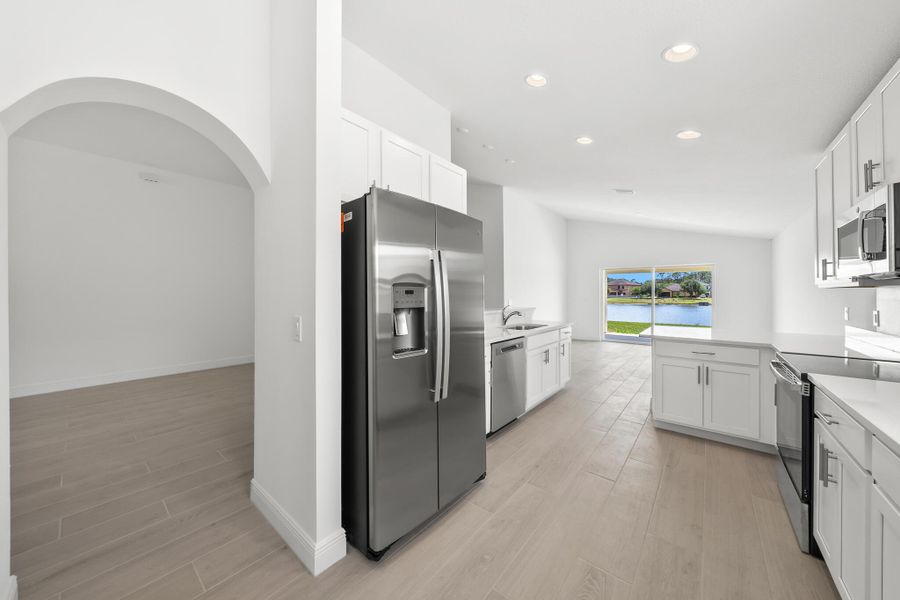 Furnished interior view inside a new home in , Palm Bay (Image 10).