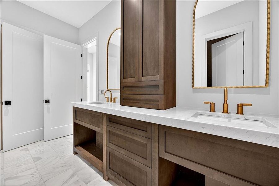 Furnished interior view inside a new home in , Atlanta (Image 8).