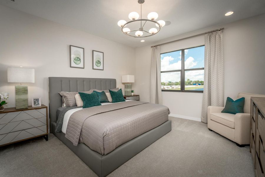 Furnished interior view inside a new home in Forest – Townhomes, Lake Worth (Image 6). Furnished interior view inside a new home in Forest – Townhomes, Lake Worth (Image 6).