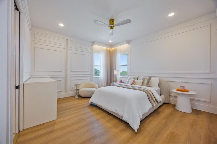 Furnished interior view inside a new home in Avalon Ridge, Winter Garden (Image 16).