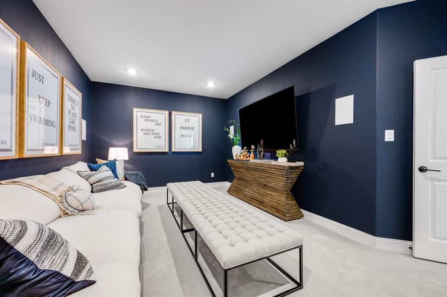 Furnished interior view inside a new home in , McKinney (Image 7).