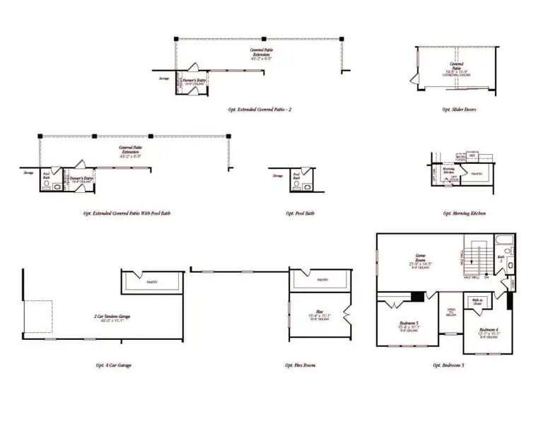2D floor plan layout for the 3443 by Gracepoint Homes in Kellar Farms, Smithville, TX (Image 4). 2D floor plan layout for the 3443 by Gracepoint Homes in Kellar Farms, Smithville, TX (Image 4).