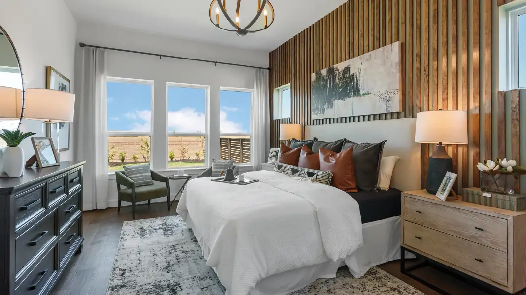Representative furnished interior of a home built from the The Jewel by David Weekley Homes in ARTAVIA - Enclave Collection, Conroe (Image 3).