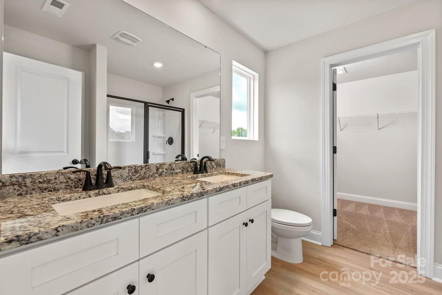 Furnished interior in a model home at Stagecoach Station in Gastonia (Image 4).