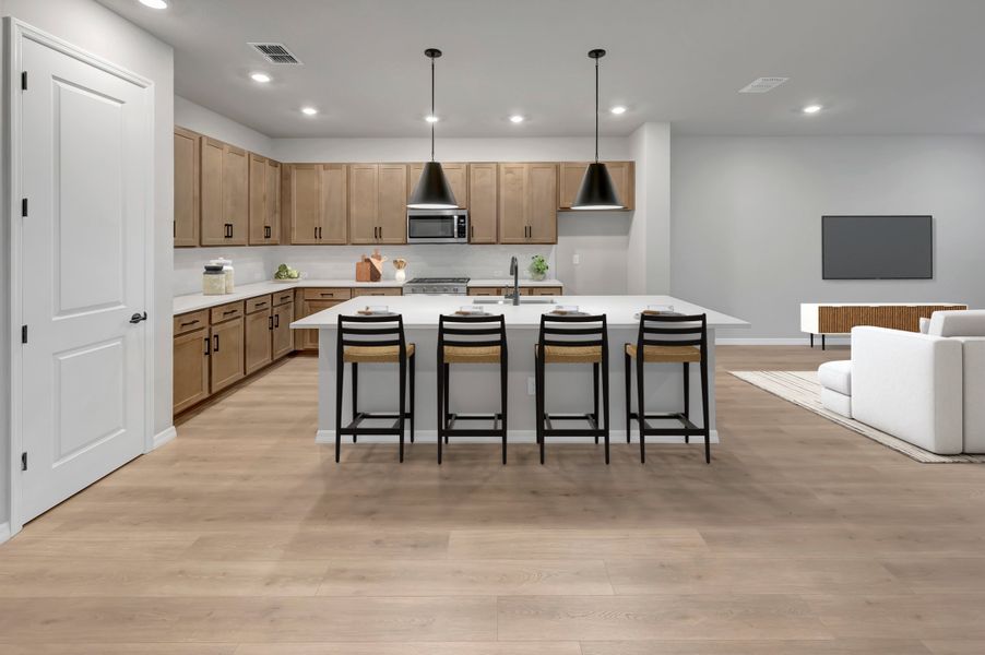Furnished interior view inside a new home in Waterset Tradition Series, Apollo Beach (Image 6).