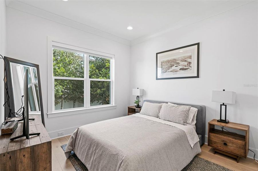 Furnished interior view inside a new home in , Tampa (Image 17).