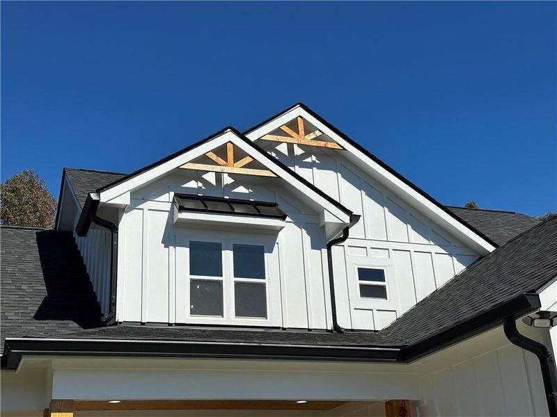 Front exterior of a new home in , Maysville, GA, highlighting curb appeal (Image 1).