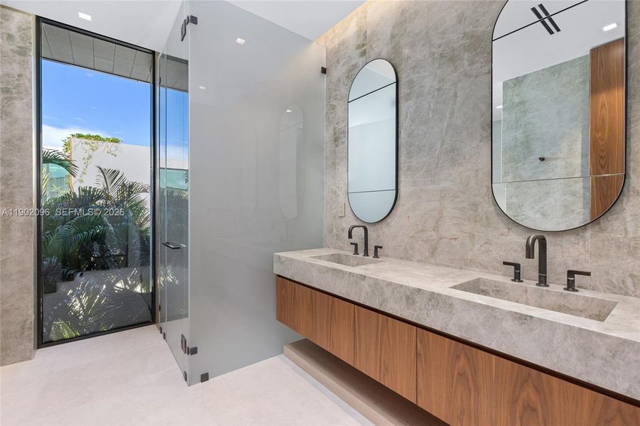Furnished interior view inside a new home in , North Miami (Image 45).