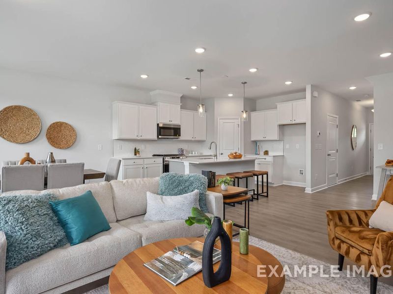 Furnished interior view inside a new home in Springvale, Fuquay Varina (Image 14).