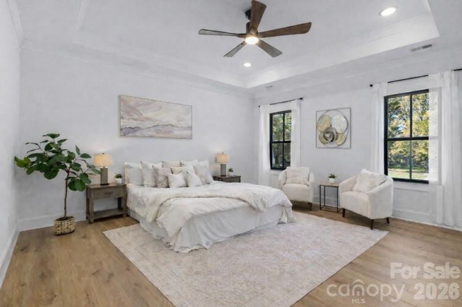 Representative of similar build Primary bedroom for illustration