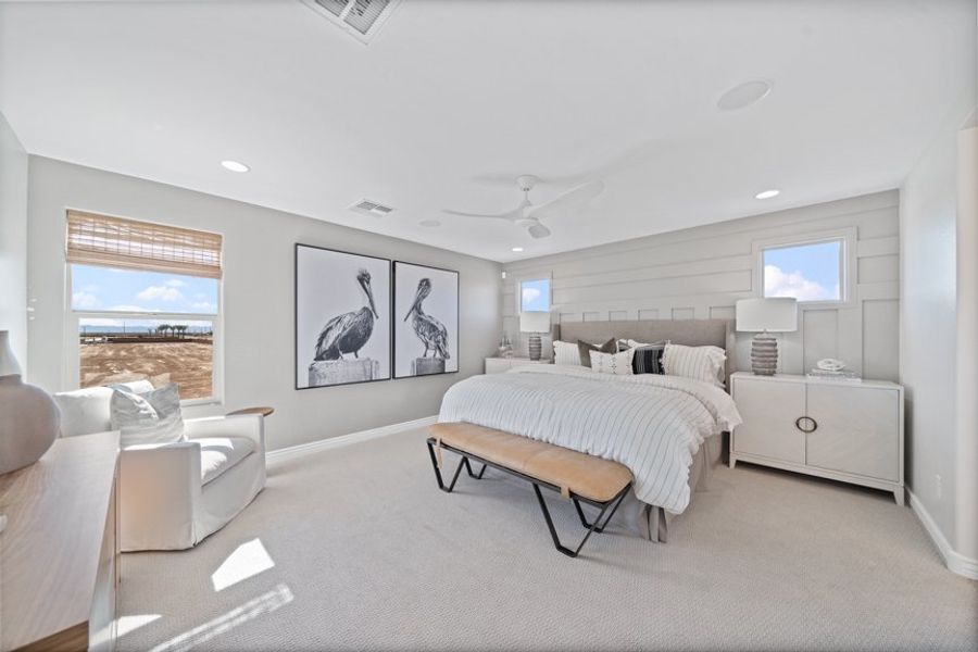 Furnished interior view inside a new home in Combs Ranch, San Tan Valley (Image 4).