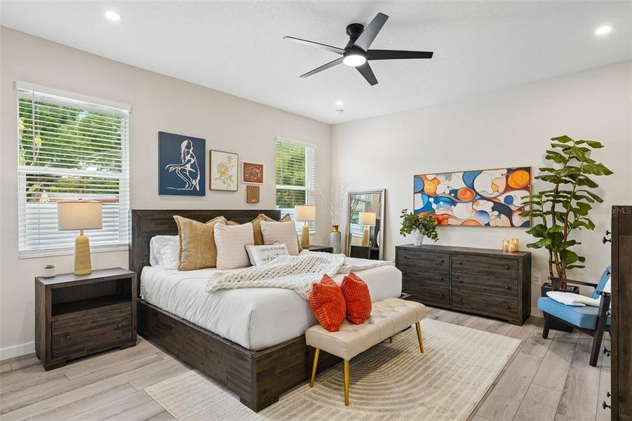 Furnished interior view inside a new home in , St. Petersburg (Image 41).