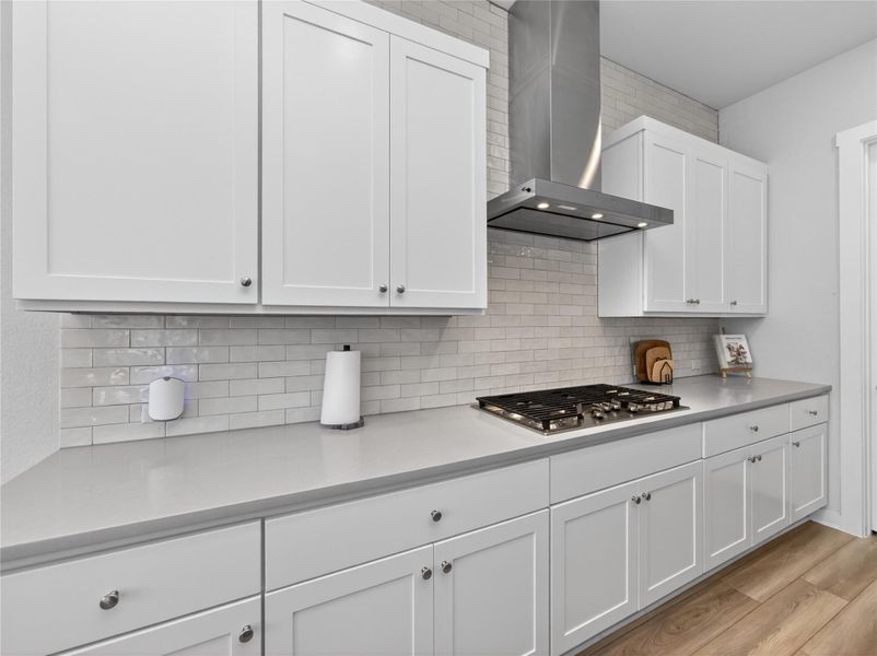 Furnished interior view inside a new home in , Liberty Hill (Image 19).