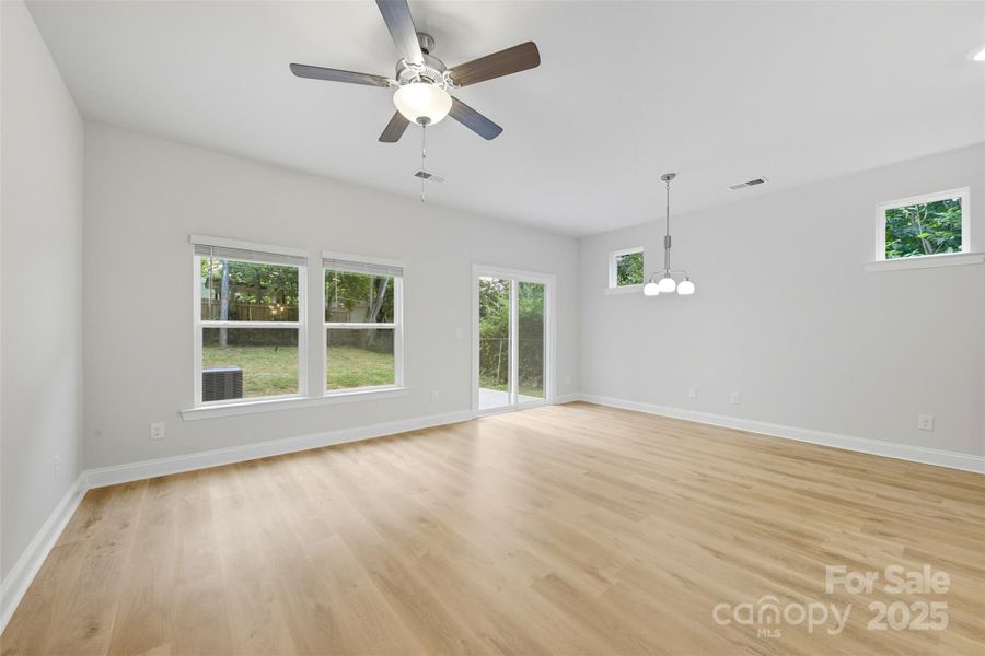 Spacious, unfurnished interior of a new home in , Charlotte (Image 28).