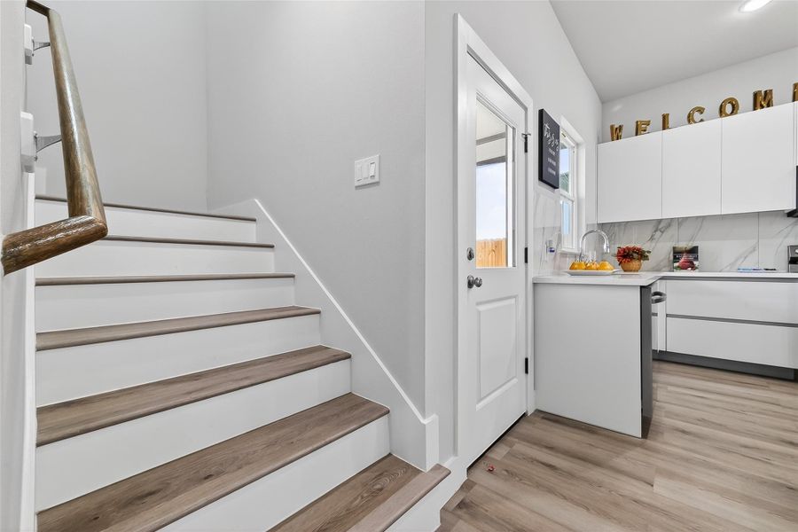 Furnished interior view inside a new home in Metro Village, Houston (Image 36).