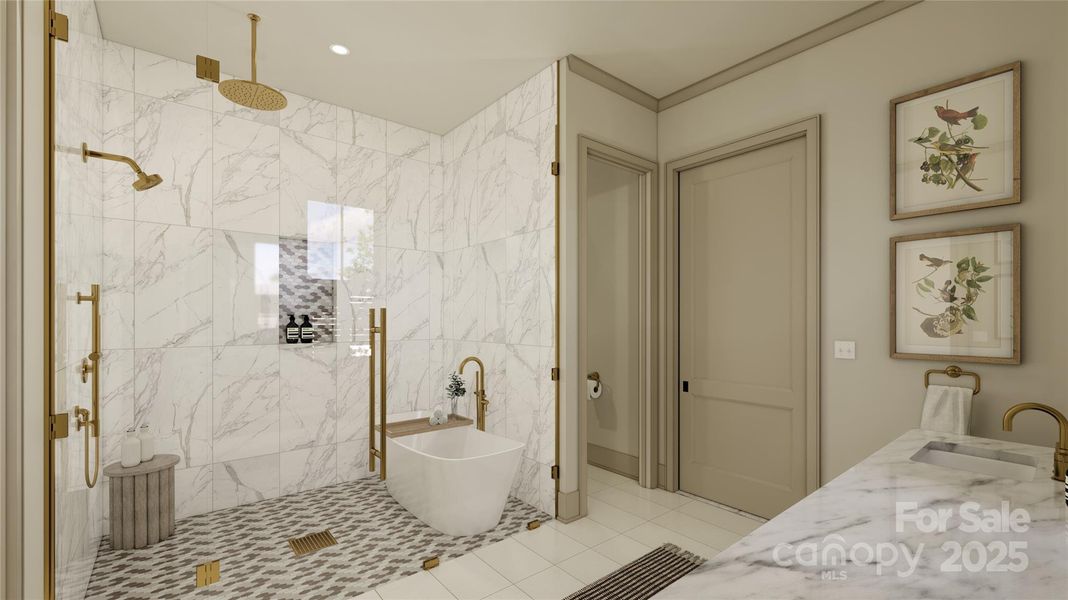 Furnished interior view inside a new home in , Arden (Image 5).