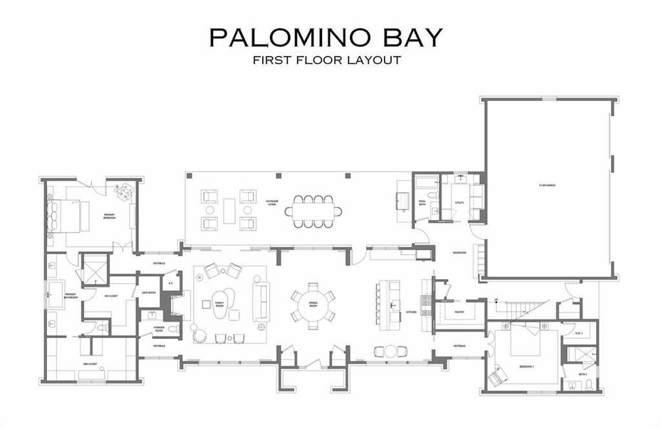 2D floor plan layout of this home in , Sanger, TX (Image 3).