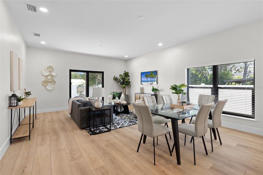 Furnished interior view inside a new home in , Tampa (Image 11).