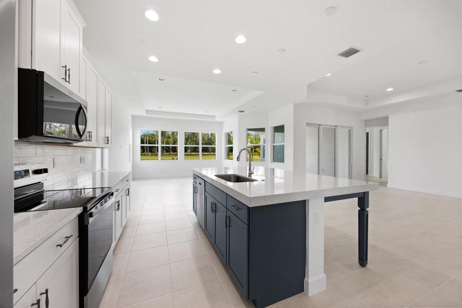 Furnished interior view inside a new home in , Westlake (Image 10). Furnished interior view inside a new home in , Westlake (Image 10).