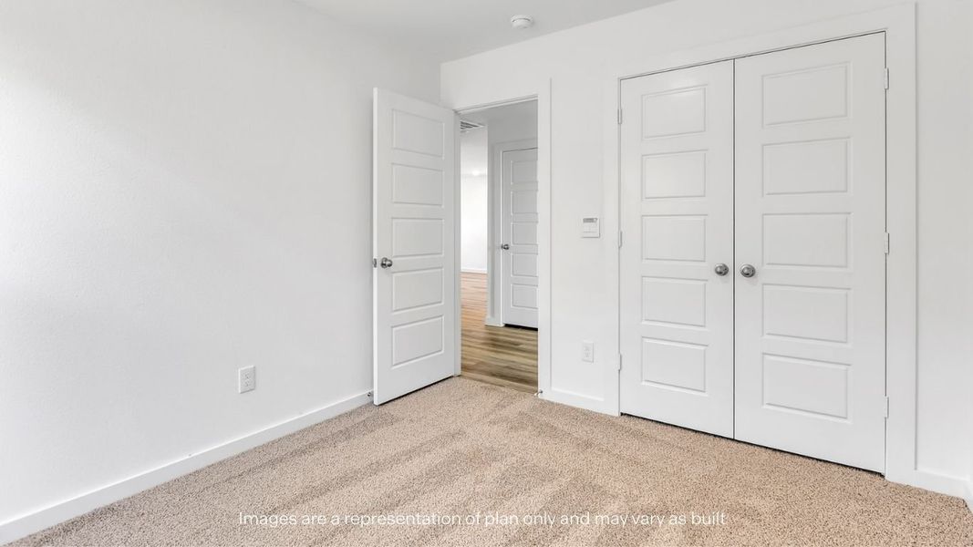 Representative unfurnished interior of a home built from the The Dawn by D.R. Horton in Terra Vista, Lubbock (Image 18).