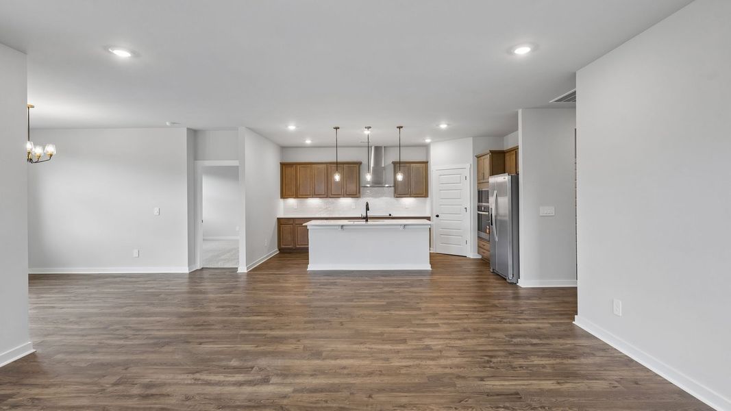 Spacious, unfurnished interior of a new home in Reserve at Hickory Ridge, Columbia (Image 35).