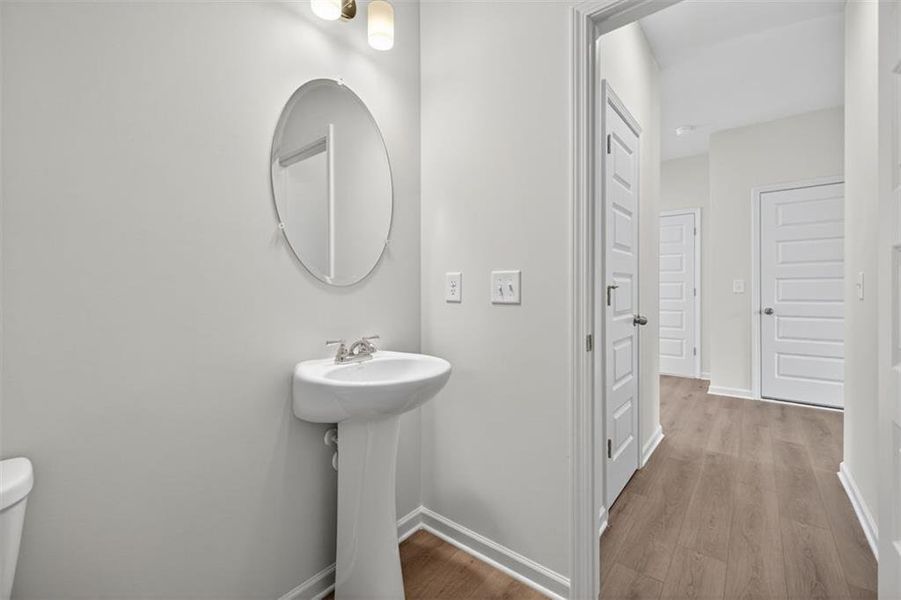 Furnished interior view inside a new home in Garrett Preserve, Douglasville (Image 13).