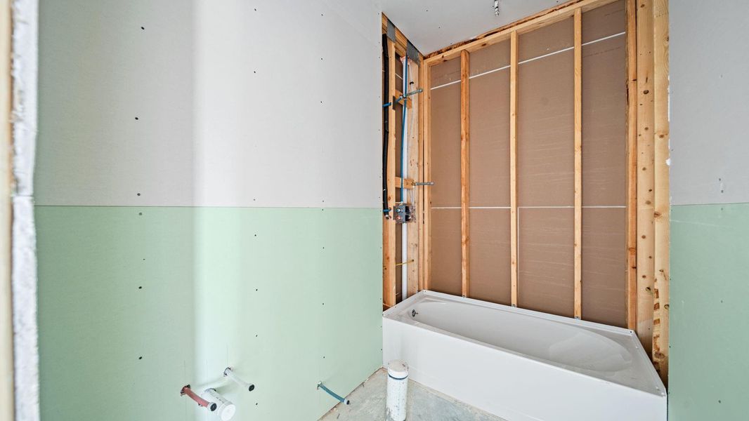 In-progress construction of a new home in , Brenham, TX (Image 11).