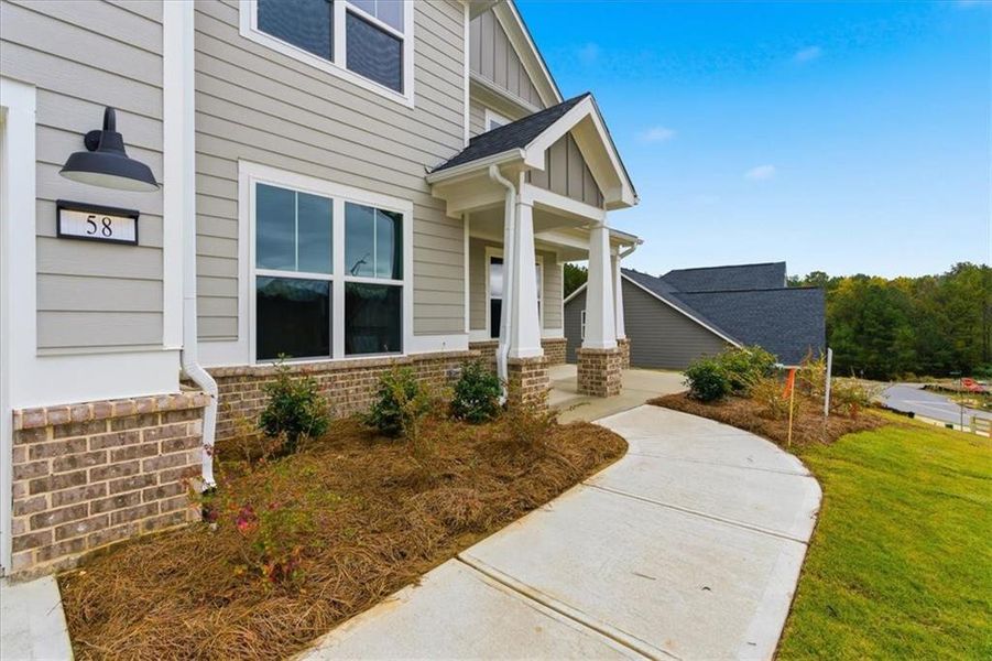 Exterior details and patio area of a home in , Dallas (Image 24).