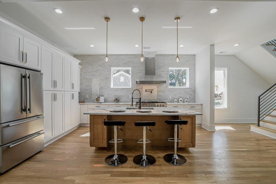 Furnished interior view inside a new home in , Atlanta (Image 15).