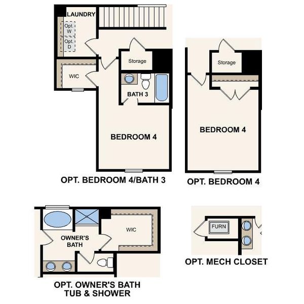 2D floor plan layout of this home in Belleview Manor, Fairburn, GA (Image 4). 2D floor plan layout of this home in Belleview Manor, Fairburn, GA (Image 4).