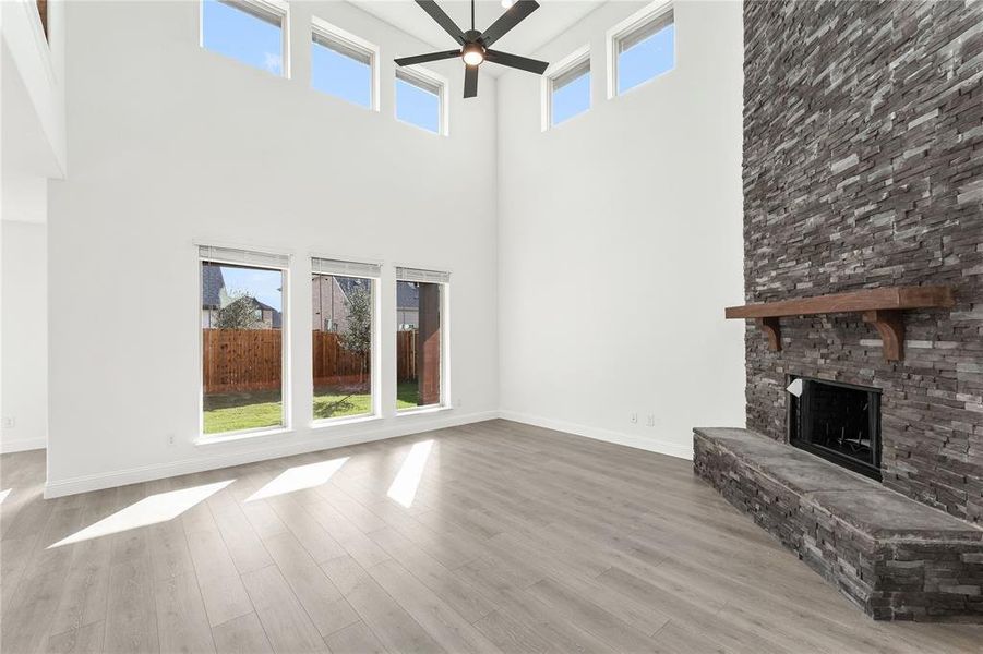 Spacious, unfurnished interior of a new home in West Crossing, Anna (Image 24). Spacious, unfurnished interior of a new home in West Crossing, Anna (Image 24).