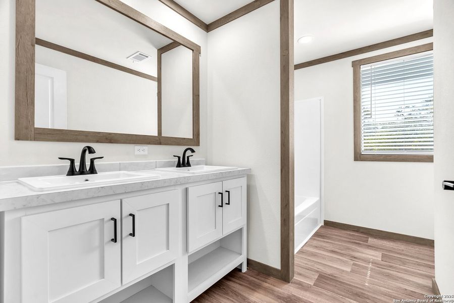 Furnished interior view inside a new home in , La Vernia (Image 4). Furnished interior view inside a new home in , La Vernia (Image 4).