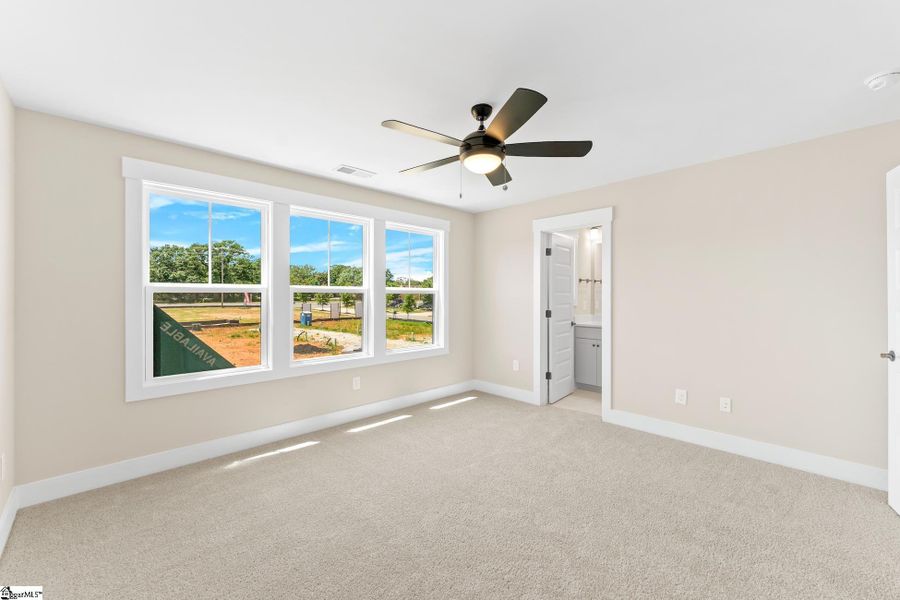 Spacious, unfurnished interior of a new home in Renaissance Place, Greenville (Image 15). Spacious, unfurnished interior of a new home in Renaissance Place, Greenville (Image 15).