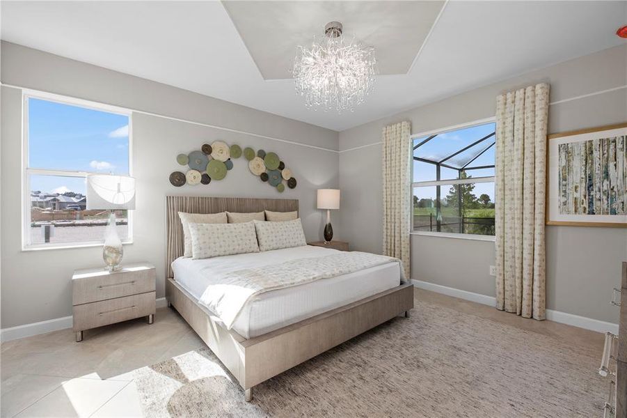 Furnished interior view inside a new home in Lennar at Turnleaf, Punta Gorda (Image 14).