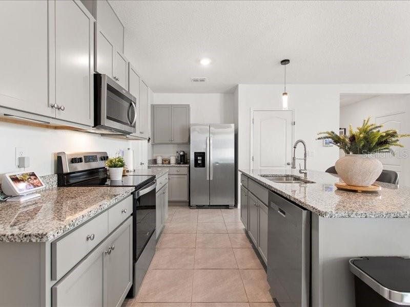 Furnished interior view inside a new home in , Davenport (Image 10).