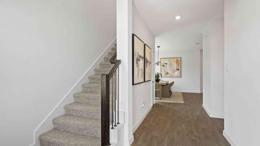Furnished interior view inside a new home in Emberly, Beasley (Image 16).