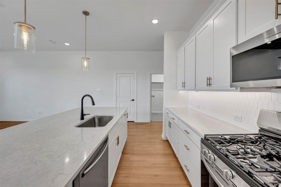 Furnished interior view inside a new home in Austin Point, Richmond (Image 12).