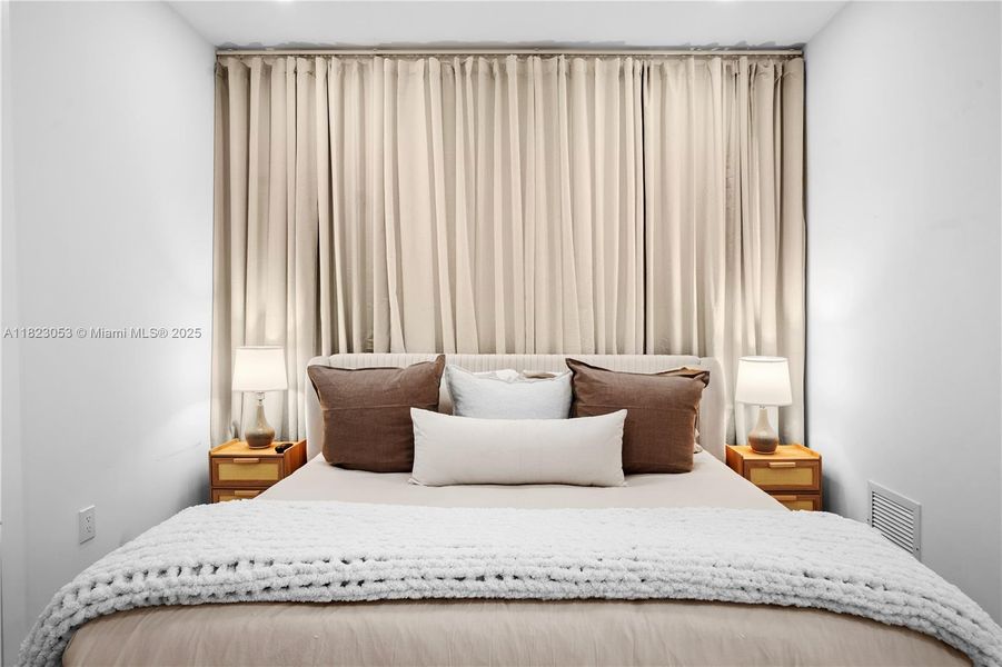 Furnished interior view inside a new home in , Miami (Image 31).