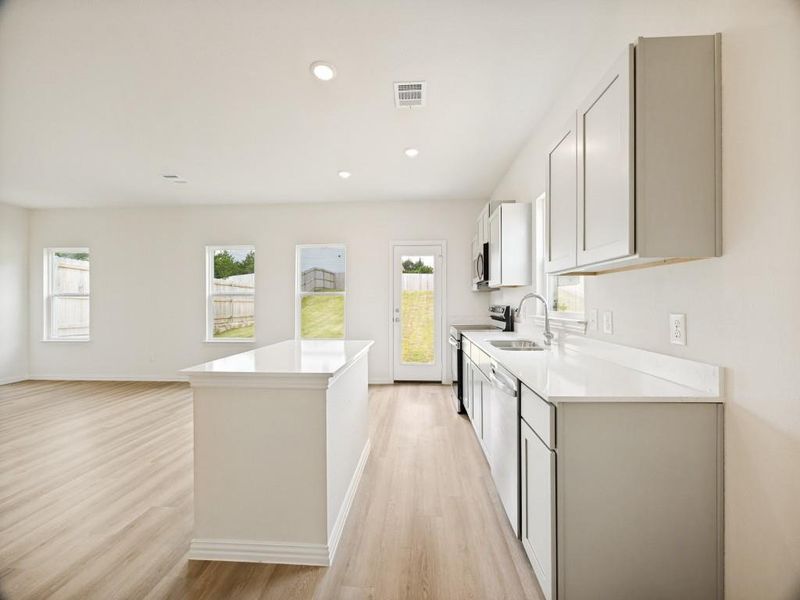 Furnished interior view inside a new home in Hanolley Hills, Sherman (Image 8).