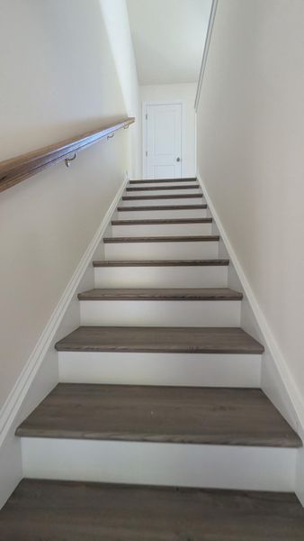 Spacious, unfurnished interior of a new home in Parker's Preserve, Ridgeville (Image 28).