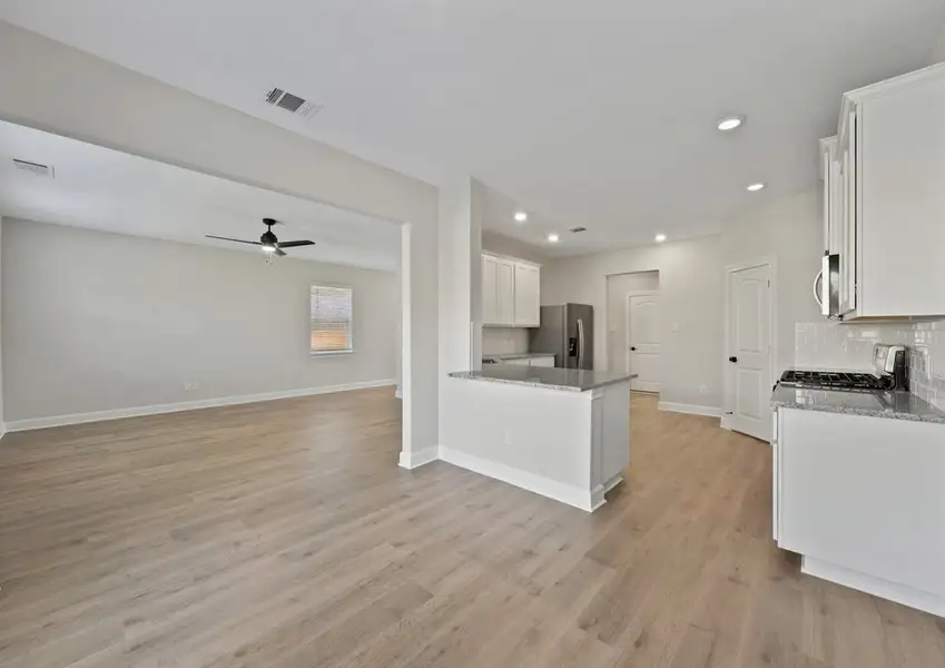 The first floor has a wonderful open concept layout. The first floor has a wonderful open concept layout.