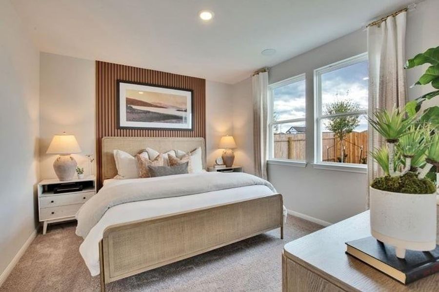 Furnished interior view inside a new home in Trinity Ranch, Elgin (Image 8).