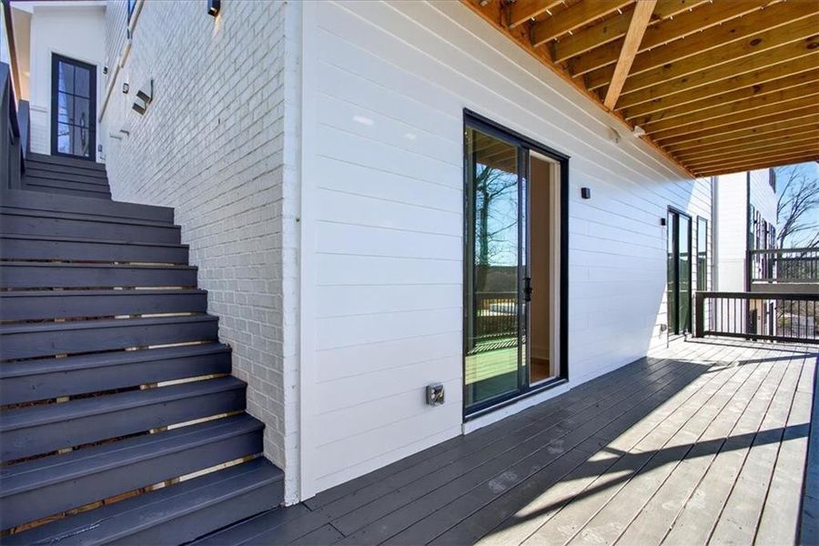 Exterior details and patio area of a home in , Canton (Image 27).
