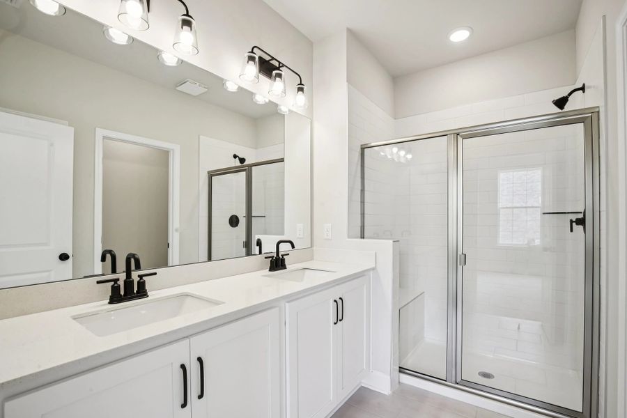 Furnished interior view inside a new home in Promenade at Clari Park, Murfreesboro (Image 11).