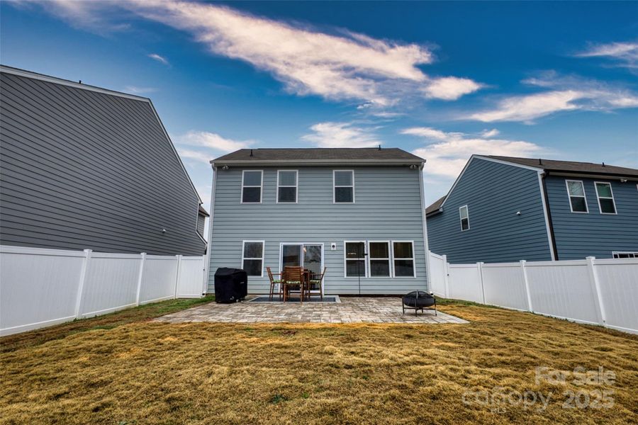 Exterior details and patio area of a home in , York (Image 4). Exterior details and patio area of a home in , York (Image 4).