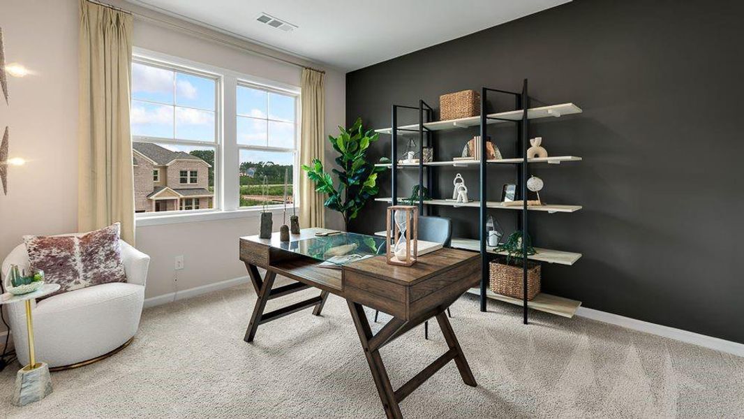 Furnished interior view inside a new home in Stratford Hills, Ball Ground (Image 20).