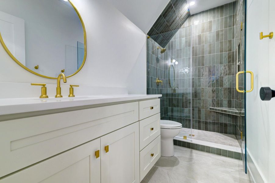 Furnished interior view inside a new home in , Hollywood (Image 17).