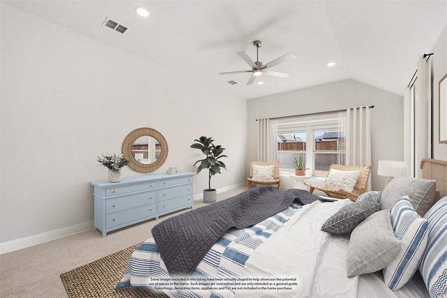 Furnished interior view inside a new home in Terracina, Rockwall (Image 15).