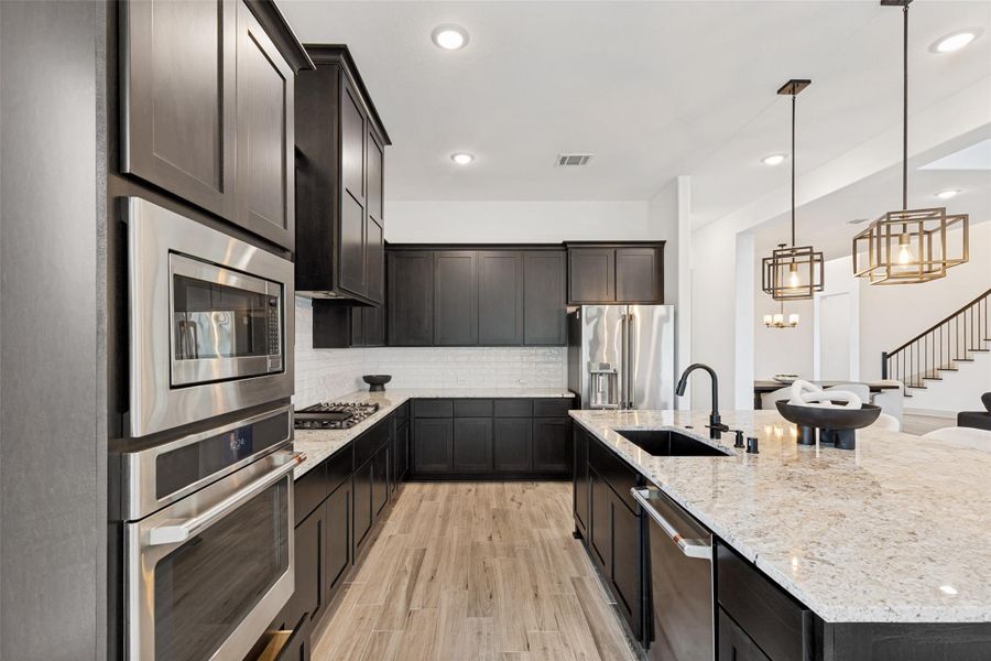 Furnished interior view inside a new home in , Conroe (Image 13).
