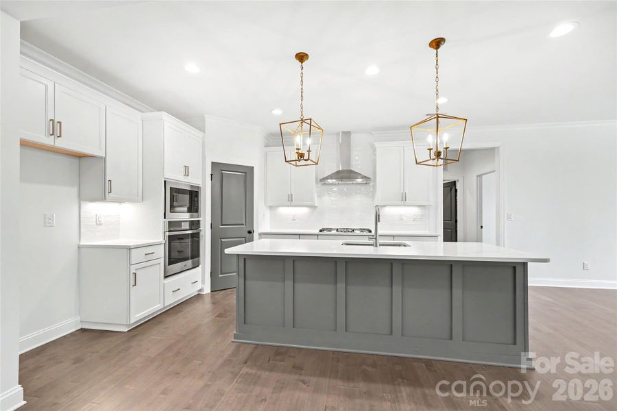 Furnished interior view inside a new home in , Mint Hill (Image 7).